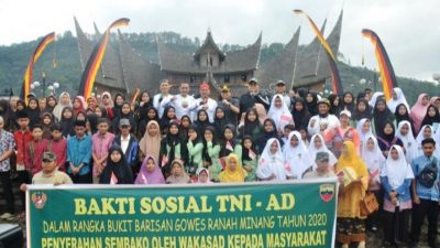 Wakasad meriahkan acara Bukit Barisan Gowes Ranah Minang 2020