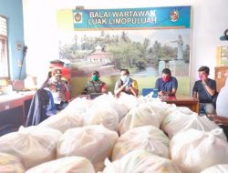 Terimakasih Polres Payakumbuh, Wartawan Luak 50 Terima Sembako