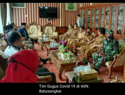 Tim Gugus Penanganan Covid Kunjungi IAIN Batusangkar