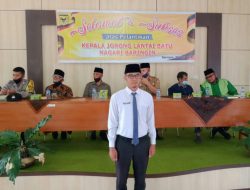 Aang Suhendra Resmi Jabat Kepala Jorong Lantai Batu