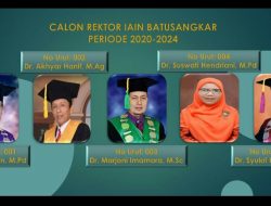 Lima Calon Rektor IAIN Batusangkar Ikuti Asesmen Hari ini