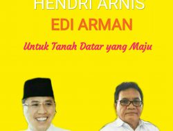 Hendri Arnis dan Edi Arman Sepakat Berkoalisi