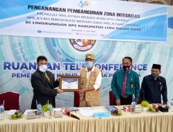 Dukung SP Online, Irfendi Arbi Terima Panghargaan BPS