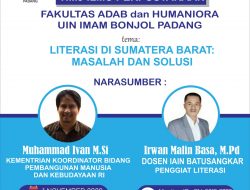 Seminar Nasional Literasi HMJ Ilmu Perpustakaan UIN IB Sukses