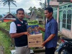 ACT Tanah Datar Bantu Alquran dan Sembako di Pariangan