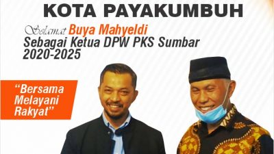 Joni Hendri : Selamat Musda PKS Payakumbuh, Semoga Semakin Melayani