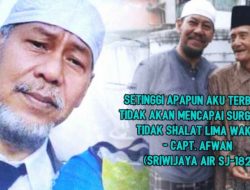 Pilot Sriwijaya Air itu Putra Kec. Pariangan