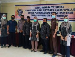 Sosialiasi PTSL dari BPN Tanah Datar di Nagari Pariangan Sukses