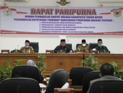 DPRD Tanah Datar Sahkan 5 Perda Baru