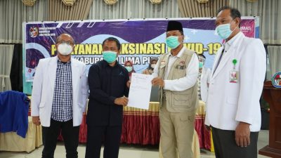 Limapuluhkota Terima Vaksin Tahap Dua