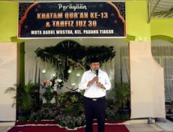 Ketua Badan Kehormatan DPRD Payakumbuh YB Dt Parmato Alam,Hadiri Khatam Al-Qur’an