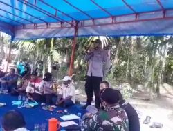 Ini Tujuan Kapolsek Kapur IX IPTU Despa Ningrat .S.H. Hadiri Panen Raya di Masa Pandemi Covid-19