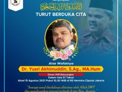 Dr.Yusri Akhimuddin, MA.Hum Meninggal Dunia, IAIN Batusangkar Berduka