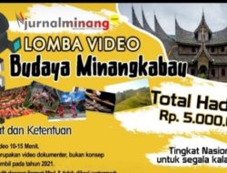 Pengumuman Pemenang Lomba Video Budaya Jurnalminang