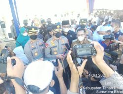 Kapolda Sumbar Kunjungi Tanah Datar Demi Sukseskan Vaksin Masal