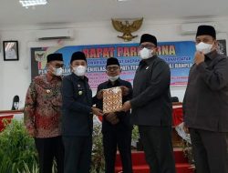DPRD Tanah Datar Terima Nota Penjelasan Bupati tentang Tiga Ranperda