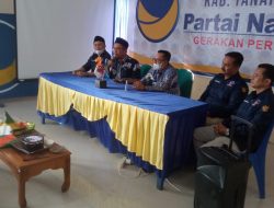 Bupati Eka Putra Ajak Partai Nasdem Membangun Tanah Datar