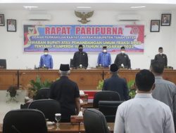 DPRD Tanah Datar Gelar Rapat Paripurna Jawaban Bupati