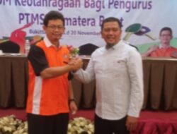 Ketua PTMSI Sumbar Berikan Motivasi pada Kegiatan Pelatihan SDM Keolahragaan