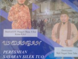 Nagari Batu Taba Baralek Gadang; Revitalisasi Seni Budaya di Segala Lini