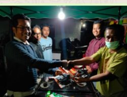 Komunitas Pemuda ‘Alam Dielta’ Tj.Barulak Peroleh Bantuan Peralatan