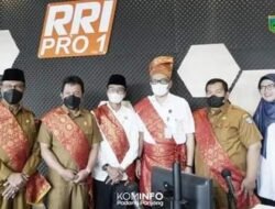 Wawako Padang Panjang Drs. Asrul Hadiri Peresmian Studio Pro 1 dan 2 RRI Bukittinggi