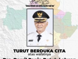Dharmasraya Berduka, Wabup Dasril Panin Datuak Labuan Meninggal Dunia