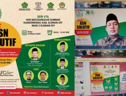 Rektor IAIN Batusangkar Bicara pada Program KIIS Seri ke 76