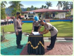 Rotasi Jabatan Kembali Bergulir di Polres Tanah Datar