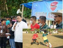 Wabup Richi Aprian Tutup Open Turnamen Sepak Bola Di Lintau Buo
