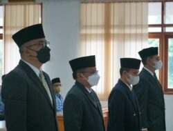 Bupati Eka Putra Lantik 4 Kadis Baru dan Beberapa Pejabat Eselon III