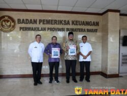 Tercepat di Sumbar, Tanah Datar Raih Opini WTP ke 11, Sepuluh Kali Berturut Turut