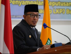 Bupati Eka Putra Hadiri Rapat Paripurna DPRD Tanah Datar tentang LKPJ th 2021
