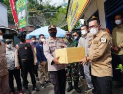 Forkopimda Tanah Datar dan Beberapa Pejabat Daerah Tinjau Posko Lebaran