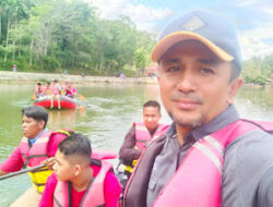 Pengunjung Objek Wisata Talago Biru Atar Membludak