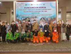 Wabup Tanah Datar dan Rombongan Belajar Pengelolaan Sampah ke Kab. Musi Banyu Asin