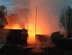 Kebakaran di Sikaladi, Kerugian Ditaksir 75 Juta Rupiah