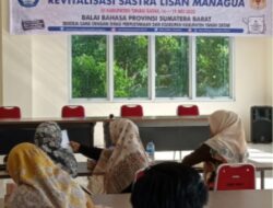 Balai Bahasa Provinsi Sumbar Lakukan Revitalisasi Sastra Lisan Di Kab. Tanah Datar