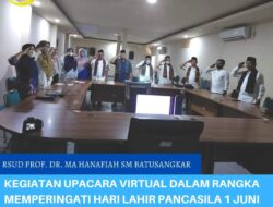 Jajaran RSUD Batusangkar Peringati Hari Lahir Pancasila