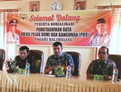 Pemerintahan Nagari Balimbiang Mutakhirkan Objek PBB