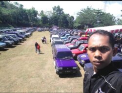 Ribuan Orang Penghobi Toyota Kijang Kumpul di Istano Pagaruyung