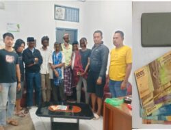 Pelaku Judi Online di Nagari Padang Magek Ditangkap Petugas Polres Tanah Datar