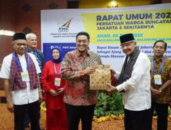 Wabup Richi Aprian Hadiri Rapat Umum Perantau Sungayang di Jakarta