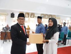 Bupati Eka Putra Lantik 14 orang Fungsional Baru dan 42 orang PPPK