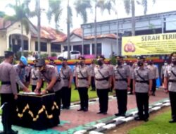 Mutasi Jabatan Kembali Bergulir di Polres Tanah Datar
