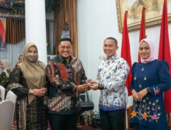 Wabup Richi Aprian Hadiri Pisah Sambut Dandim 0307 Tanah Datar