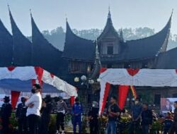 Polres Tanah Datar Gelar “Pesta Rakyat” dalam Rangka HUT Bhayangkara di Istano Basa Pagaruyung