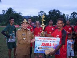 Turnamen Sepakbola ‘Minangkabau Old Star Cup 1 U-35 Usai, Miftah FC Juara