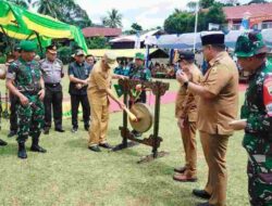 Gubernur Sumbar Buka Secara Resmi TMMD ke 114 di Tanjung Bonai, Lintau