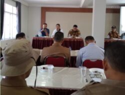 Wabup Richi Aprian Pimpin Rapat Akhir Penyambutan Mentri Sandiaga Uno di Pariangan